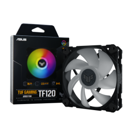 ASUS TUF Gaming TF120 ARGB Fan Carcasa del ordenador Refrigerador de aire 12 cm Negro