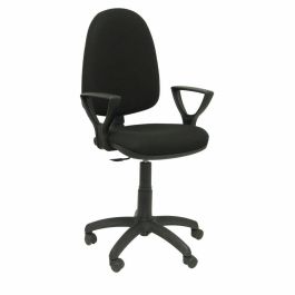 Silla Piqueras Y Crespo Ayna Brazos Fijos Mecanismo Contacto Permanente Con Regulacion De Profundidad Asiento Y Respaldo Tapizado Bali Negro Precio: 137.50000044. SKU: S5702107