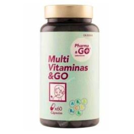 PHARMA & GO Multivitaminas 60 Cápsulas - Ayuda a reducir la fatiga y cubrir carencias nutricionales Precio: 19.5000003. SKU: B16XEMAF8B