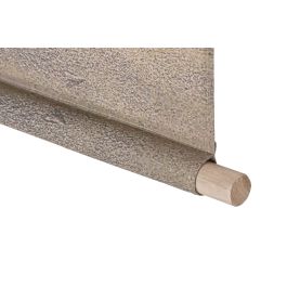DKD Home Decor Lienzo Oriental Cerezo Aves Lino Amarillo Blanco 2.5 x 125 x 145 cm (4 Unidades)