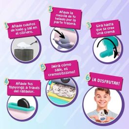 Juego heladississimo personaliza helados. incluye tarrina, cuchara y libro de recetas Juego heladississimo personaliza helados. incluye tarrina, cuchara y libro de recetas