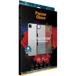 PanzerGlass ClearCase Funda para Apple iPad Pro 11" (2018-2024) Negro, Resistente a golpes y arañazos, Antibacteriano