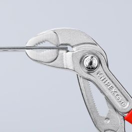 Knipex 8726250 Tenazas ajustables Cobra VDE 250x71x30 mm, mangos aislados, ajuste deslizante