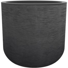 EDA PLASTIQUE - Maceta redonda Graphit'Up 40 cm - 32,5 L - Gris antracita Precio: 37.59000036. SKU: B1HD4HJPXC