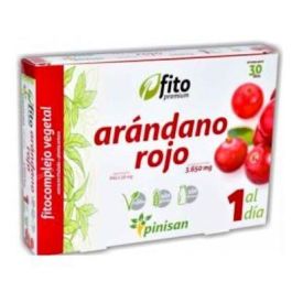 PINISAN Fito Premium Arándano Rojo 30 Cápsulas - Mantenimiento Normal Vías Urinarias, Apto Veganos Precio: 11.4999995. SKU: B1E76MXBXP
