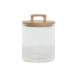 Bote Home ESPRIT Transparente Bambú Cristal 3 L