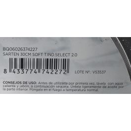 Sartén 30 cm Soft T.Ind.Select 2.0 Quttin (6 Unidades) Sartén 30 cm Soft T.Ind.Select 2.0 Quttin (6 Unidades)