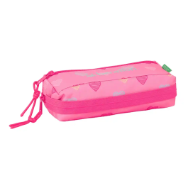 Portatodo Benetton Heart Rosa 22 x 8,5 x 6 cm