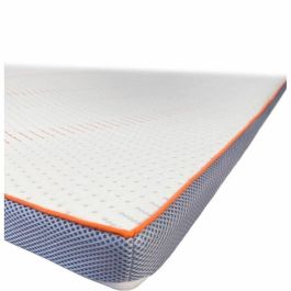 Dodo DOD3307419682443 Cubrecolchón Ergo Látex para Cama 140x190 cm con Funda 100% Poliéster Stretch Desenfundable