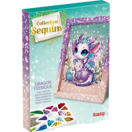 Lansay Kit de Manualidades Creativas con Lentejuelas Encantadoras, Colección Dragón, para Niños a partir de 6 Años - LAN3181860203156 Precio: 23.89000042. SKU: B17KGRNTQW