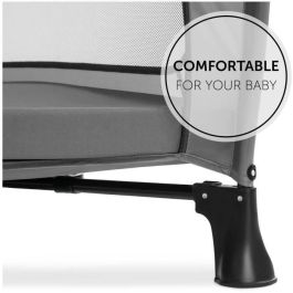 HAUCK AAAAA36064 Colchón de viaje para cuna SLEEPER, 120 x 60 cm, 5 cm de grosor, plegable, gris