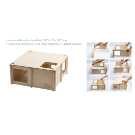 Bunny Nature Laberinto Medio 57.5x26x57.5 cm 1 Ud Precio: 128.49999987. SKU: B19VQXG2SE