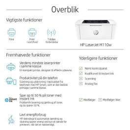 HP LaserJet M110w Impresora Láser Monocromo Wi-Fi