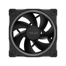 Asus MR120 Fan ARGB Black 3in1 Ventilador para Carcasa de Ordenador, 12 cm, Negro
