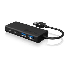 Icy Box USB 3.2 Gen 1 (3.1 Gen 1) Type-A 5000 Mbit/S Black