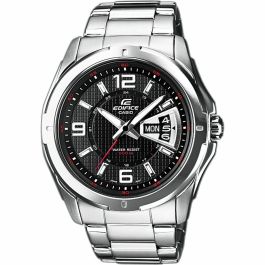 Casio EF-129D-1AVEF Reloj de Hombre, Acero Inoxidable Plateado, Esfera Negra Analógica, Movimiento Cuarzo, Sumergible 10 ATM Precio: 113.69000038. SKU: S0442954