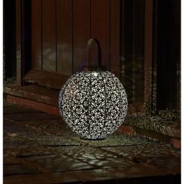 Lanterne solaire Damaskus en metal ajoure Lanterne solaire Damaskus en metal ajoure