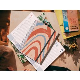 Agenda Espiral Liderpapel Tinos A4 2025 Personalizable Dia Pagina Papel 70 gr