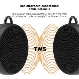 Altavoz Bluetooth Portátil Head HDSP02 3 W Negro