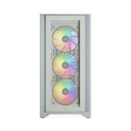 Corsair 4000X RGB Torre Midi ATX Blanca para PC Gaming con Ventana de Cristal Templado