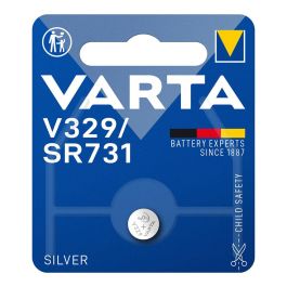 Varta V329 Micro Pila Botón Óxido de Plata 1,55V Ø7,9 x 3,1 mm Precio: 1.88999943. SKU: S7903182