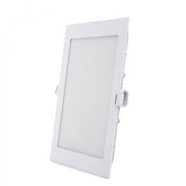 Placa LED 20W 2000Lm 6000ºK Cuadrada 40.000H [GR-RDP-16-CW]