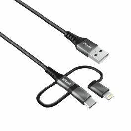 Cable USB Trust 23572 USB A Negro