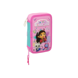 Plumier Doble Gabby's Dollhouse Party Rosa 12.5 x 19.5 x 4 cm 28 piezas Precio: 11.88999966. SKU: B1JT9WRLBD