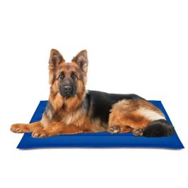 Nayeco Cool Mat Gel Alfombrilla Refrescante para Mascotas, Azul, 90 x 105 cm