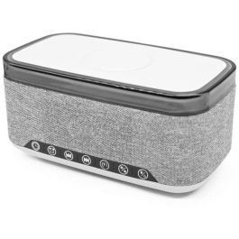 Denver Radiodespertador FM con Bluetooth y Carga Inalámbrica