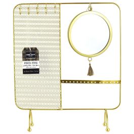 Home Deco Factory Organizador de Joyas y Accesorios Mirage con Espejo 35,5x30x10 cm Precio: 9.89000034. SKU: B1E4WQ7S8L