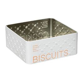 Snips Caja metálica para galletas 500g Scandi nature - Almacenaje de galletas