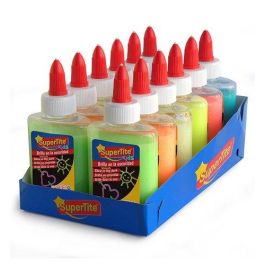 Cola Brillo Oscuridad Supertite Bote De 100Ml 6 Colores Surtidos Expositor De 12 Precio: 28.49999999. SKU: B1DWBA9LY8