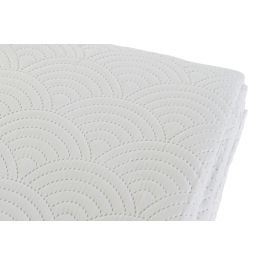 Colcha Oriental DKD Home Decor Blanco 260 x 1 x 180 cm