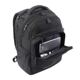 Totto Mochila Ejecutiva Commuter para Portátil 15" con RFID y USB, Negra, MA04EXT002-2220G-N01