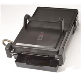 Ariete 1916 Grill Eléctrico 3 en 1 Multifunción | Plancha y Parrilla para Bocadillos y Carne | Apertura 180º | Placas Antiadherentes