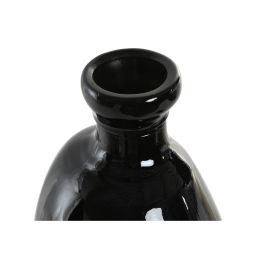 Jarrón Home ESPRIT Negro Cristal reciclado 22 x 22 x 51 cm Jarrón Home ESPRIT Negro Cristal reciclado 22 x 22 x 51 cm