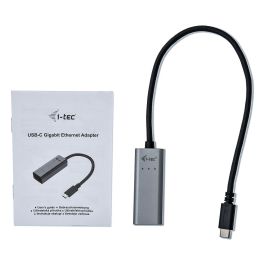 Cable USB C i-Tec C31METALGLAN Gris