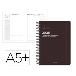 Antartik Agenda Espiral Manifest A5+ 2026 Día Página Negro Papel 80g FSC Precio: 32.5127. SKU: B1D4CRZZNH