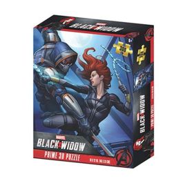 Prime 3D Puzzle Lenticular Marvel Black Widow y Taskmaster 200 Piezas