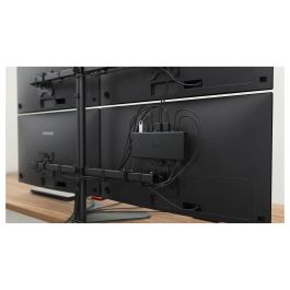 Hub USB i-Tec C31QUATTRODOCKPD Negro