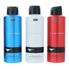 Set Ford: Mustang Blue, Deodorant Spray, For Men, 200 ml + Mustang Red, Deodorant Spray, For Men, 200 ml + Mustang White, Deodorant Spray, For Men, 200 ml Precio: 23.6676. SKU: B127BDGWAD