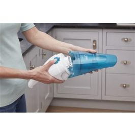 Black+Decker WDC-115-WA Recogidetodo Dustbuster Inalámbrico Aspira Líquidos y Sólidos con Batería de Litio 3,6V