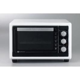 Brandt FC160MW Mini Horno de Sobremesa 16L, Convección Natural, Multifunción, Ventilador, Parrilla y Cavidad Antiadherente