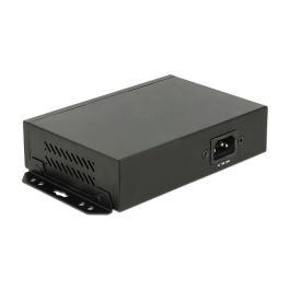 DeLOCK 87708 Switch Ethernet 8 Puertos Gigabit (10/100/1000) con Ranura SFP, Montaje en Pared, Negro