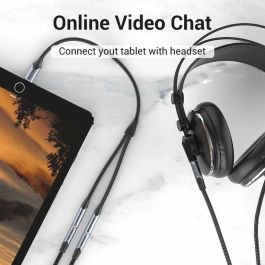 Cable Conversor USB Tipo-C Vention BGPHY/ USB Tipo-C Macho - 2x Jack 3.5 Hembra/ 30cm/ Gris Cable Conversor USB Tipo-C Vention BGPHY/ USB Tipo-C Macho - 2x Jack 3.5 Hembra/ 30cm/ Gris