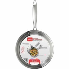 Livoo MEP161 Cacerola de Acero Inoxidable 20 cm Apta Inducción Fabricada en Francia