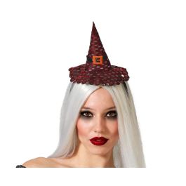 Diadema Sombrero Bruja Rojo para Mujer Adulto Elegante y Pasional Precio: 1.49999949. SKU: B176STL6XW