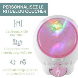 Proyector oso polar rosa 2 en 1 ¡con luces y música personalizables! 13x13x14,5 cm Proyector oso polar rosa 2 en 1 ¡con luces y música personalizables! 13x13x14,5 cm