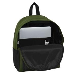 Mochila para Portátil Safta Dark Forest Negro Verde 31 x 40 x 16 cm Mochila para Portátil Safta Dark Forest Negro Verde 31 x 40 x 16 cm